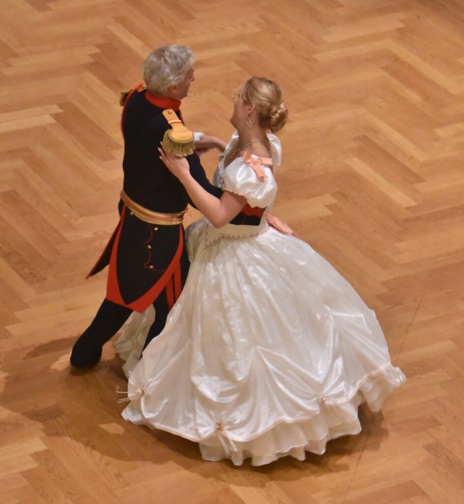 Les 25 ans · Un couple sur le parquet